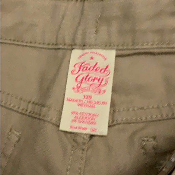 Faded Glory Beige Skinny Jeans Midrise 20PE - Picture 6 of 6